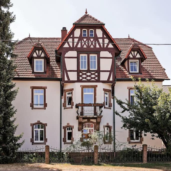Charmante, Grosszuegige Ferienwohnung Villa Fleurie Bretten Buitenkant foto