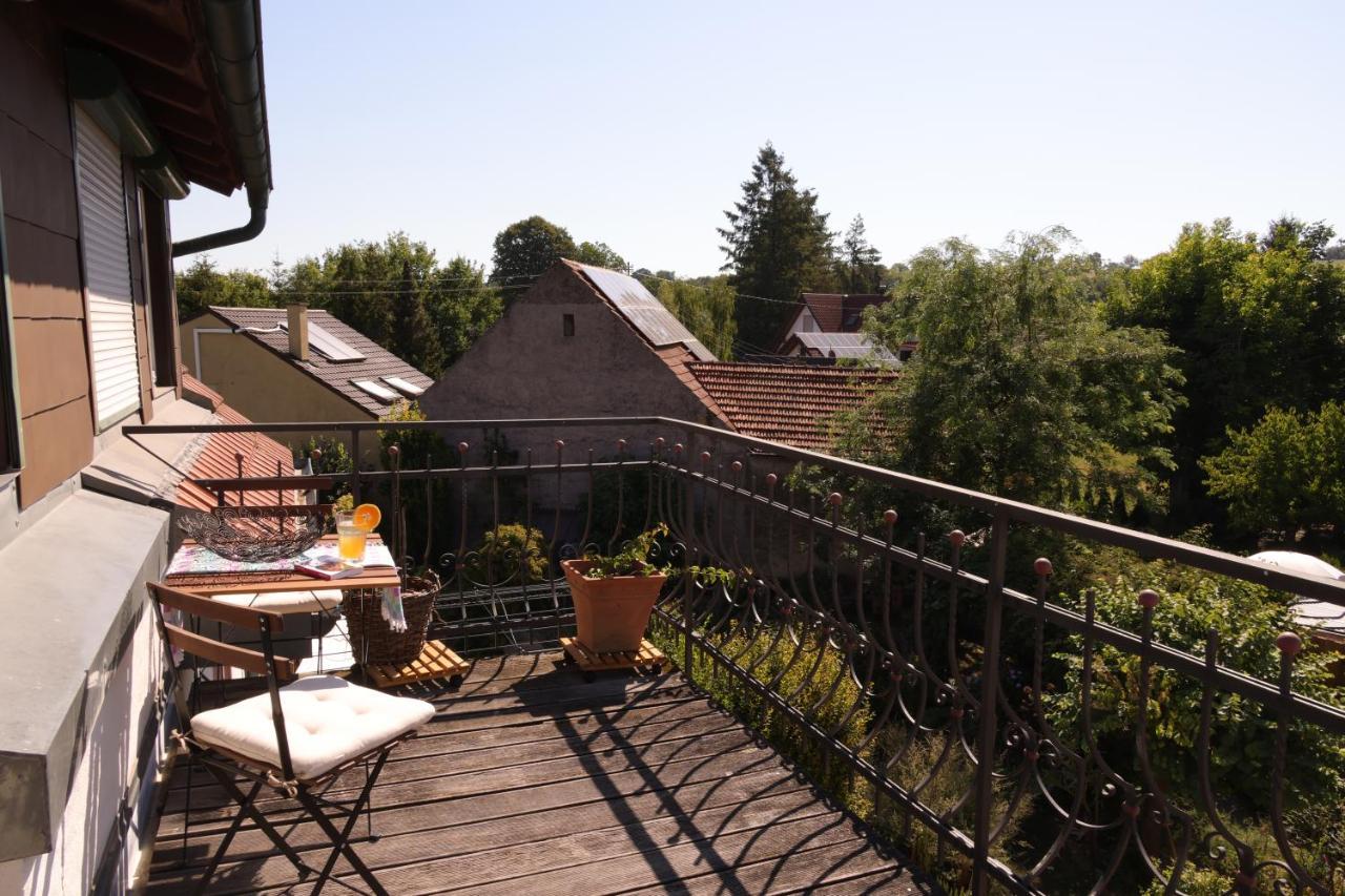 Charmante, Grosszuegige Ferienwohnung Villa Fleurie Bretten Buitenkant foto